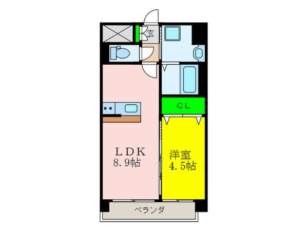 レトワール小笹の物件間取画像